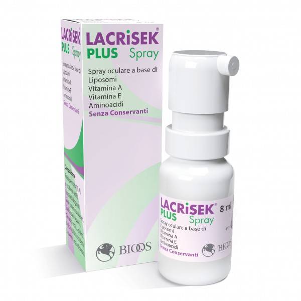 Lacrisek Plus Soluzione oftalmica in spray 8 ml