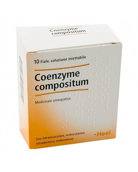 HEEL COENZYME COMPOSTO 10 FIALE DA 2,2 ML L'UNA