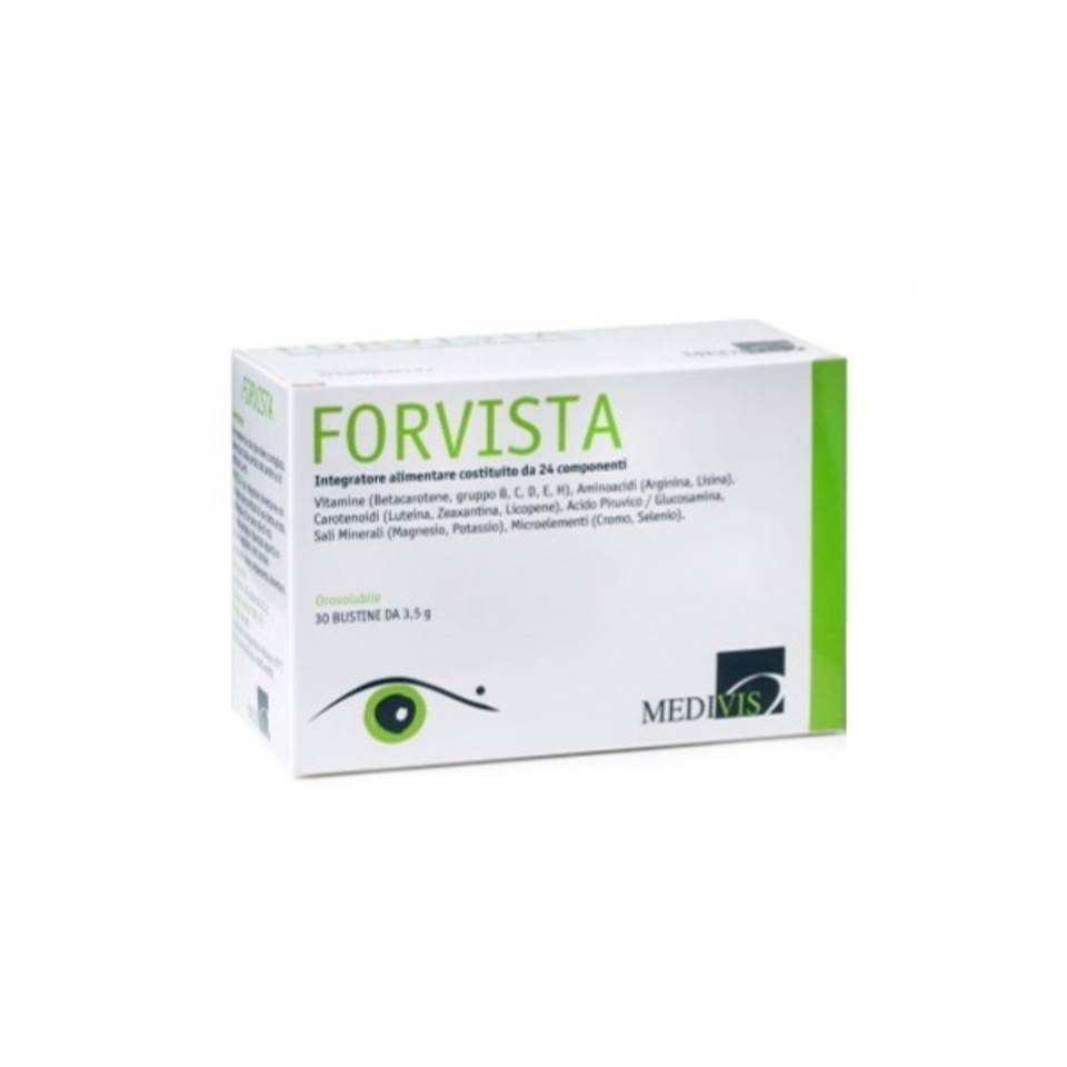 Medivis Forvista Integratore per il Benessere degli Occhi 30 bustine