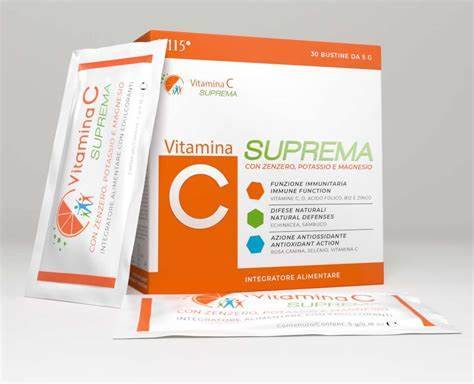 X115 Vitamina C Suprema Integratore 30 bustine