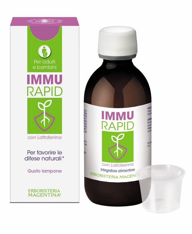 Erboristeria Magentina ImmuRapid Integratore per le Difese dell'Organismo 150 ml