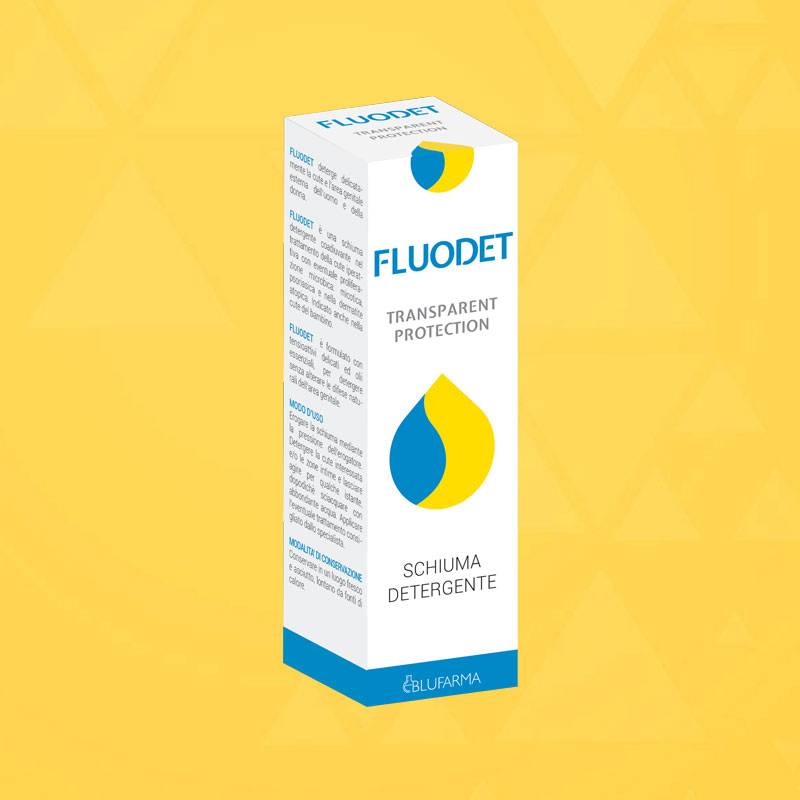 Blufarma Fluodet Fluorexin Schiuma Detergente 150 ml