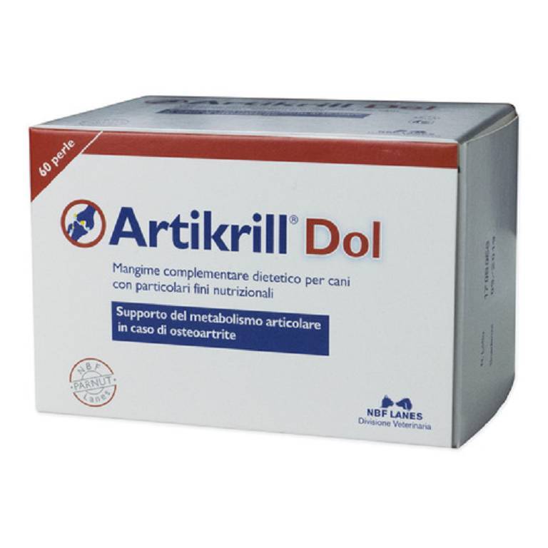 Artikrill Dol Integratore per Cani 60 Perle