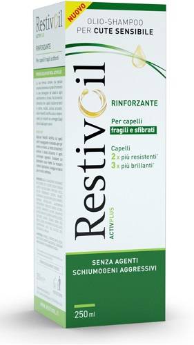 Restivoil Activ Plus Olio Shampoo per Cute Sensibile 250 ml