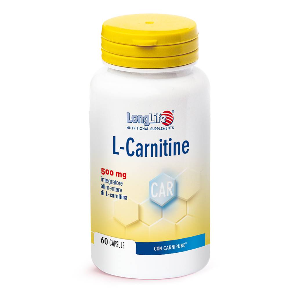 Longlife L - Carnitine Integratore di L - carnitina 60 capsule