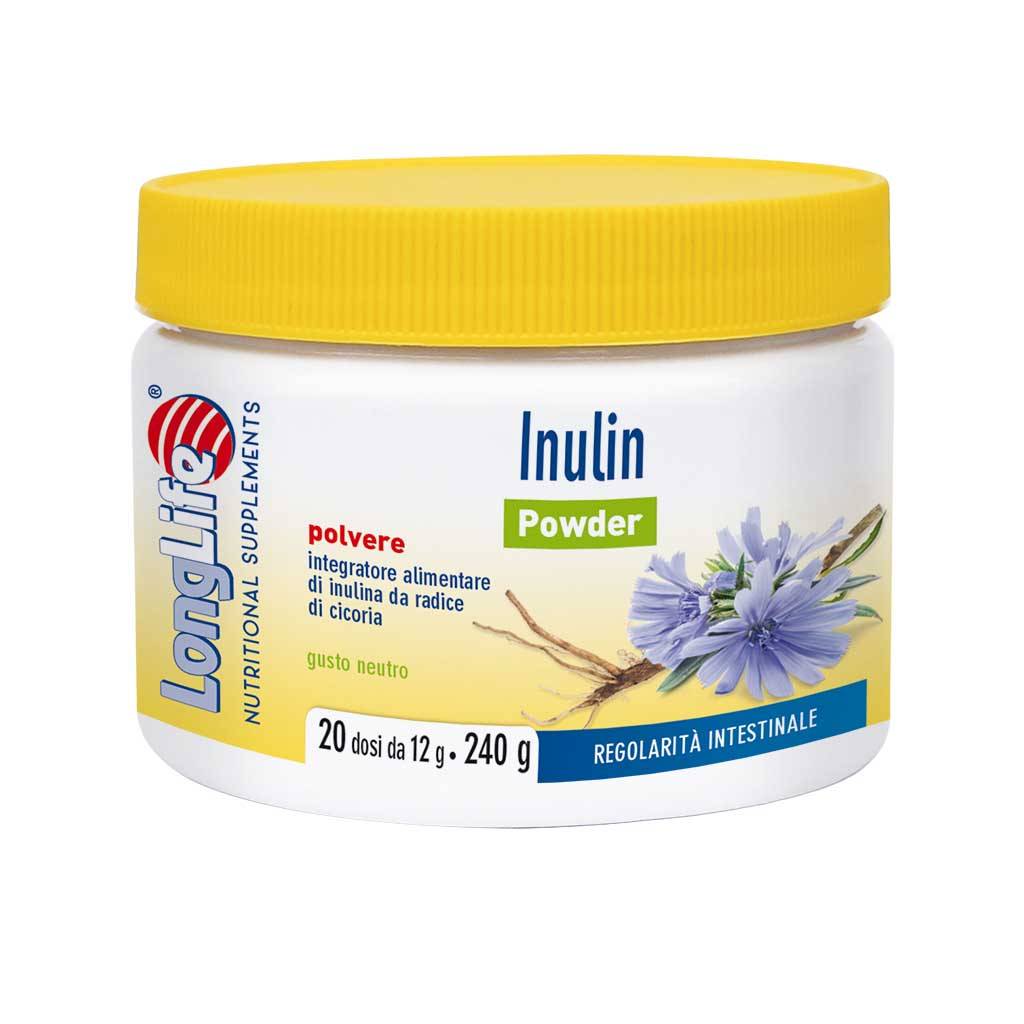 Longlife Inulin Powder Integratore Transito Intestinale 240 gr