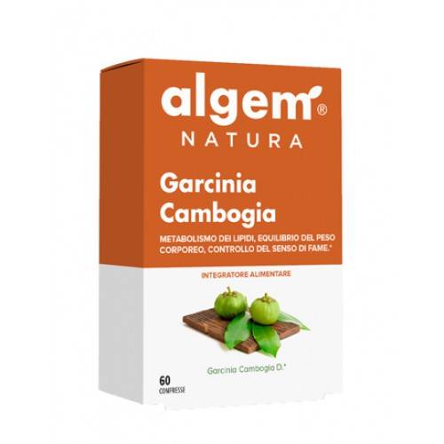 Algem Natura Garcinia Cambogia Integratore per il Controllo del Peso 60 compresse