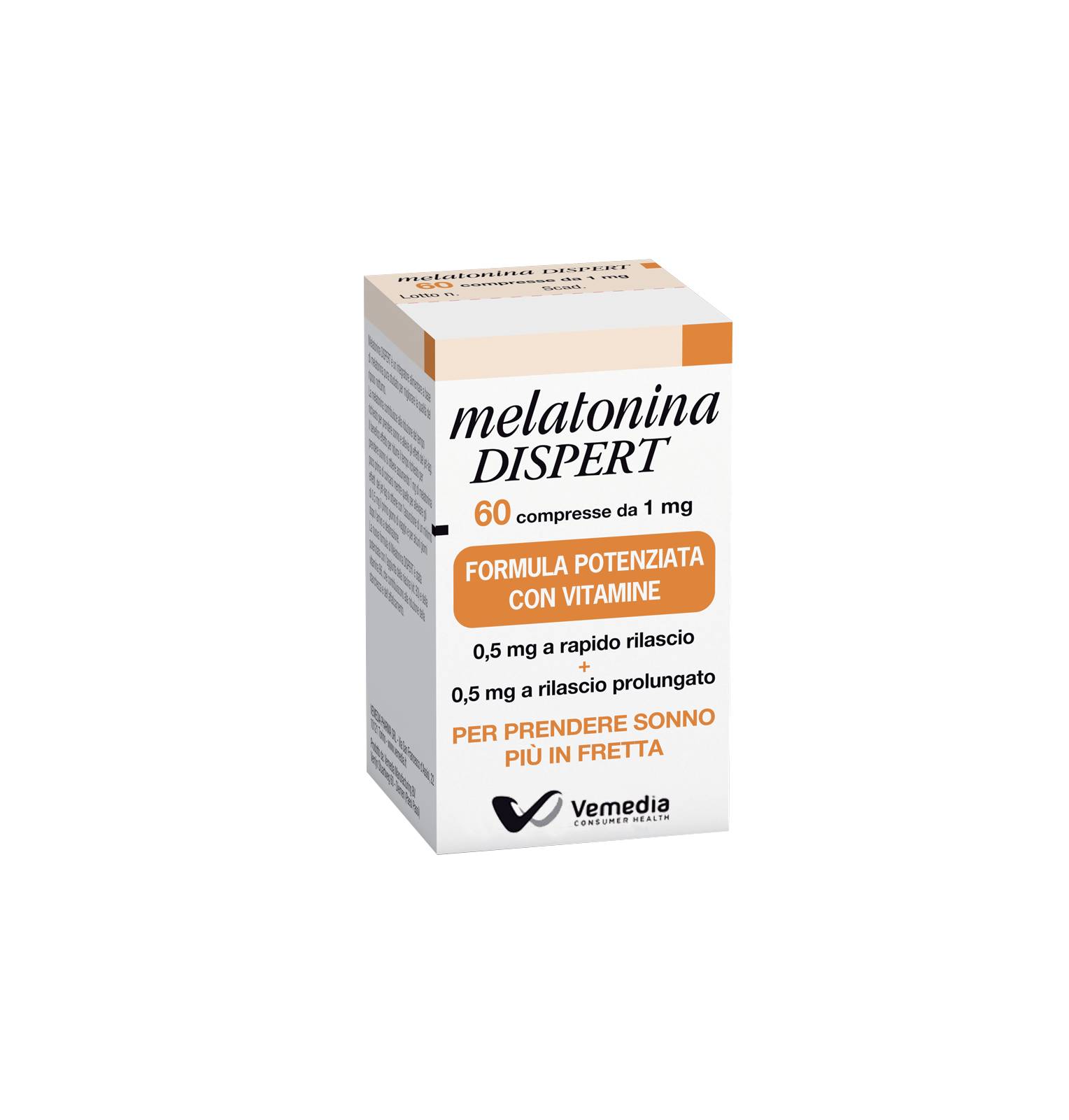 Melatonina Dispert Integratore per favorire il sonno 60 compresse