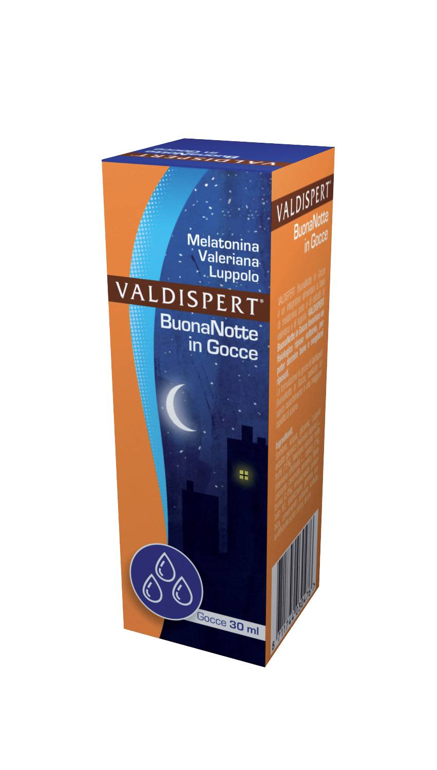 Valdispert BuonaNotte in Gocce Integratore per il Sonno 30 ml