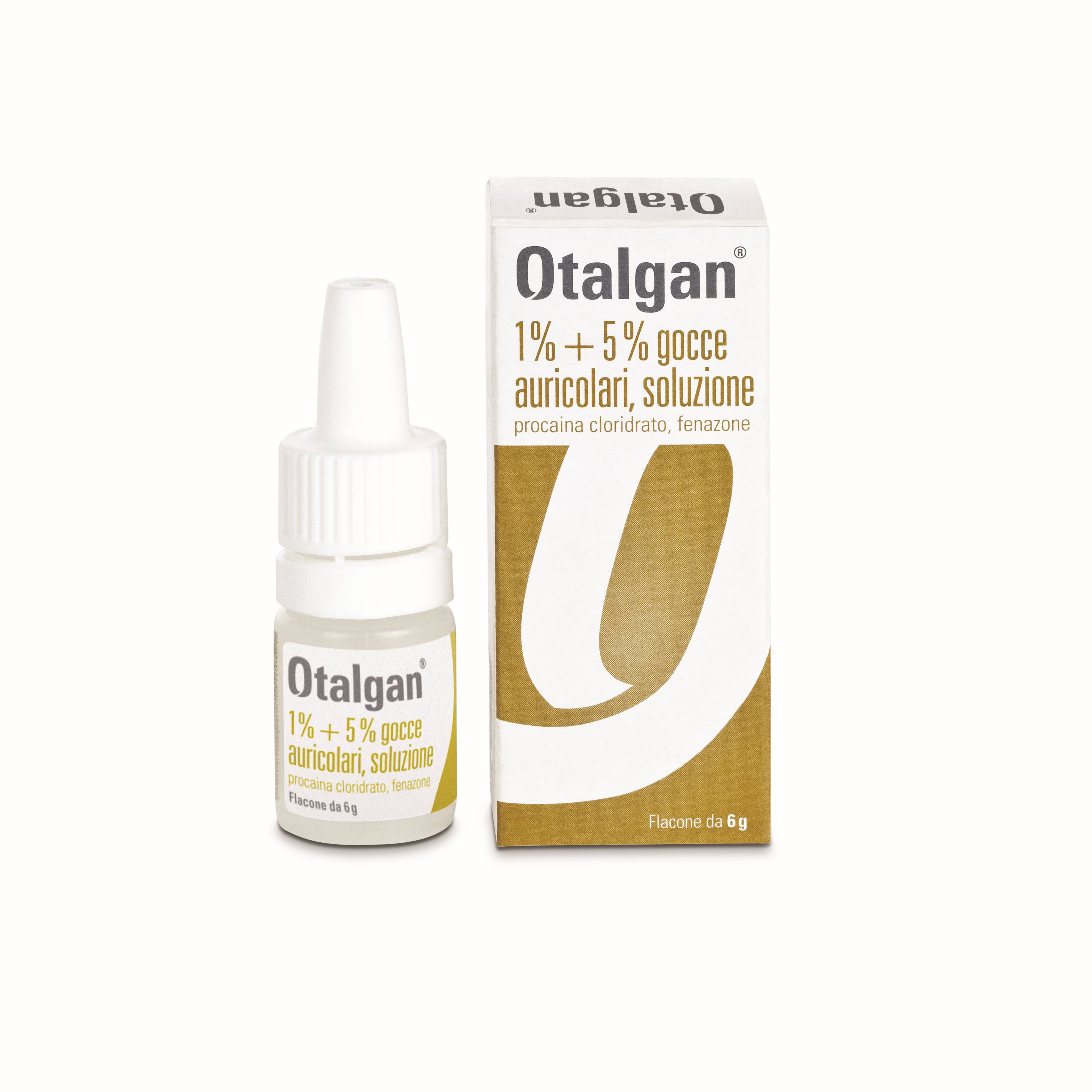 Otalgan 5% + 1% - Gocce Auricolari 6g