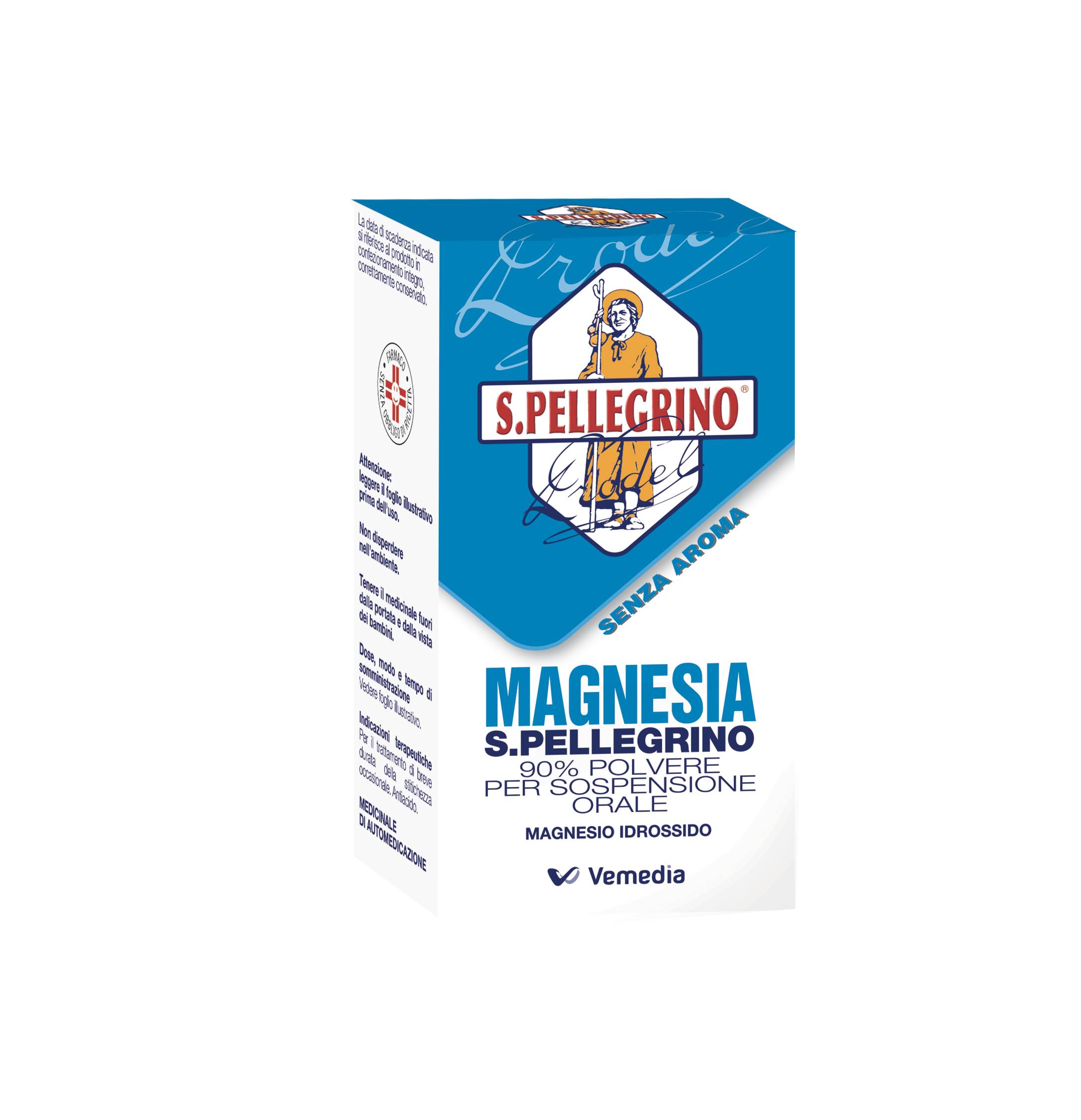 Magnesia San Pellegrino 90% Polvere 100 g