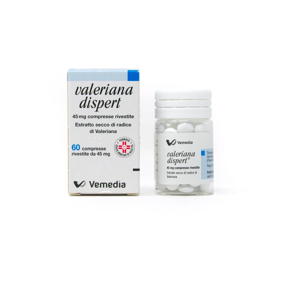 Valeriana Dispert 45 mg 60 Compresse