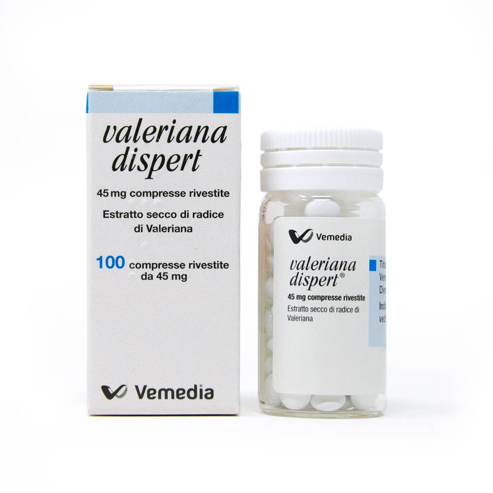 Valeriana Dispert 45 mg 100 compresse