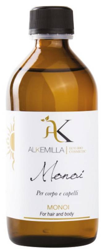 Alkemilla Monoi Olio profumato abbronzante per corpo e capelli 200 ml