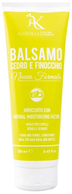 Alkemilla Balsamo Capelli Cedro e Finocchio Biologico