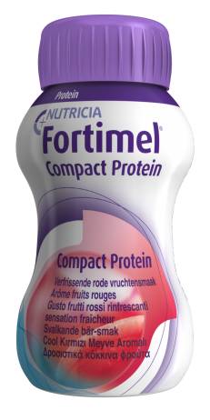 Nutricia Fortimel Compact Protein Frutti Rossi Alimento a Fini Medici Speciali 4 X 125 ml