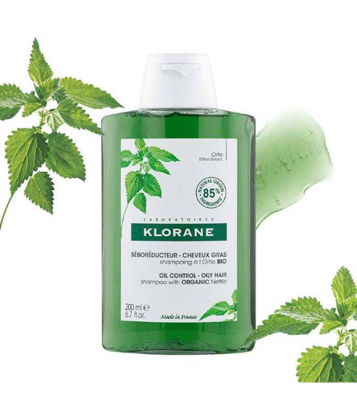 Klorane Shampoo all'Ortica Bio Capelli Grassi 200 ml