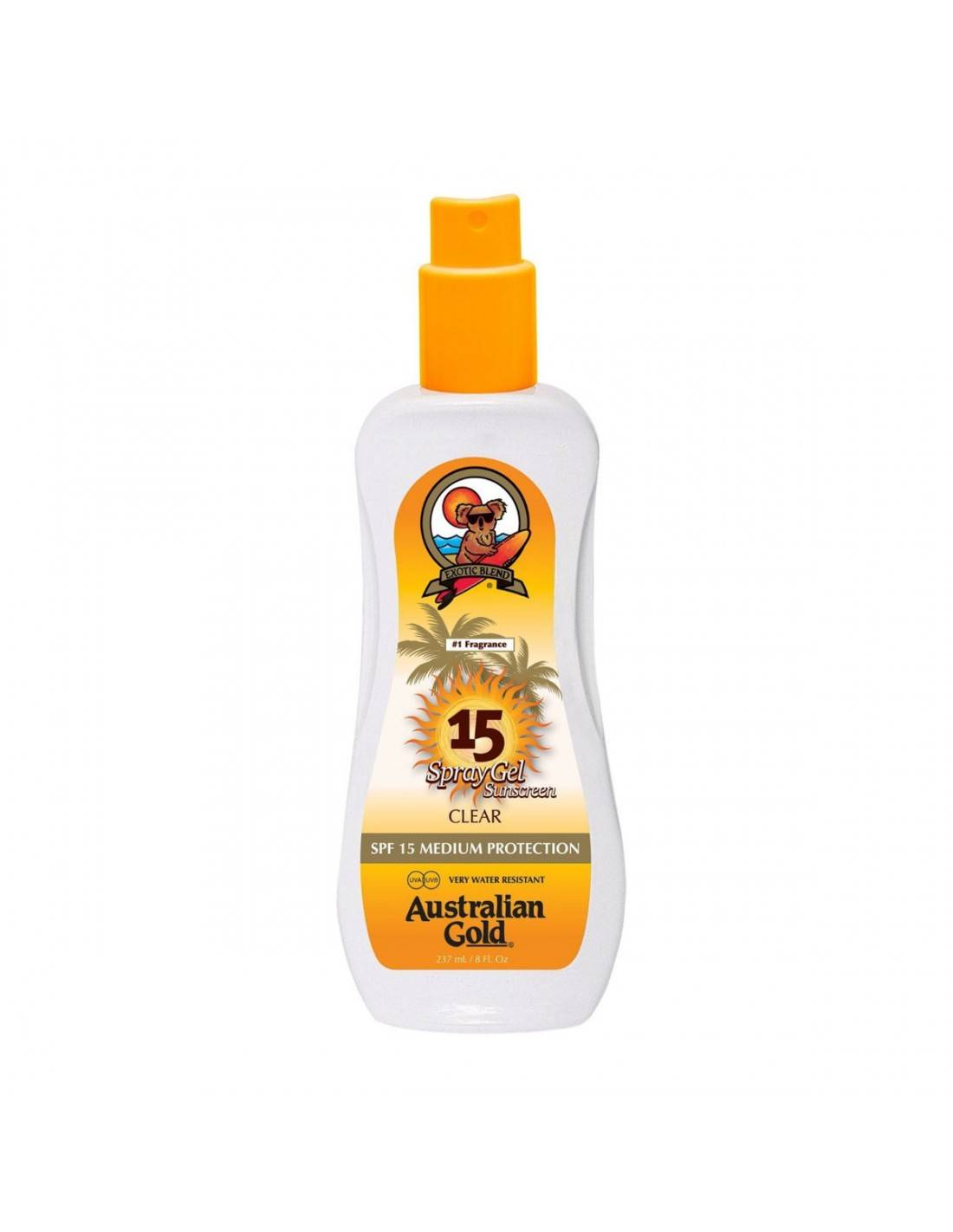 Australian Gold Spray Gel SPF 15 237 ml