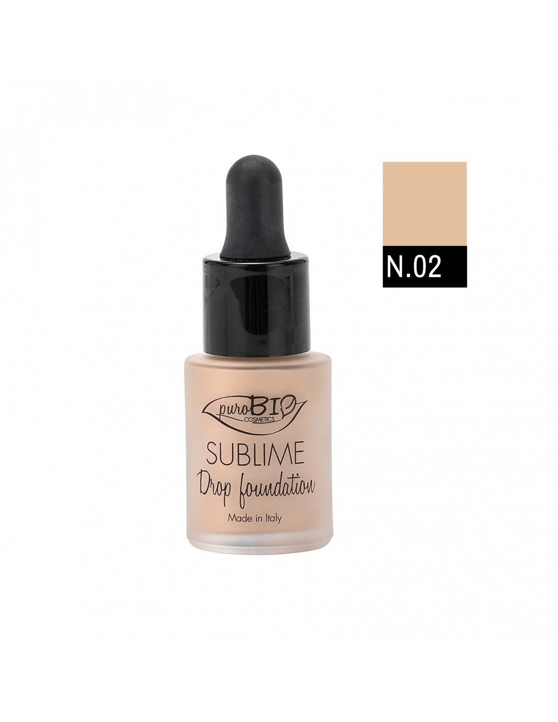 Purobio Sublime Drop Fondotinta Leggero N°2 15 ml