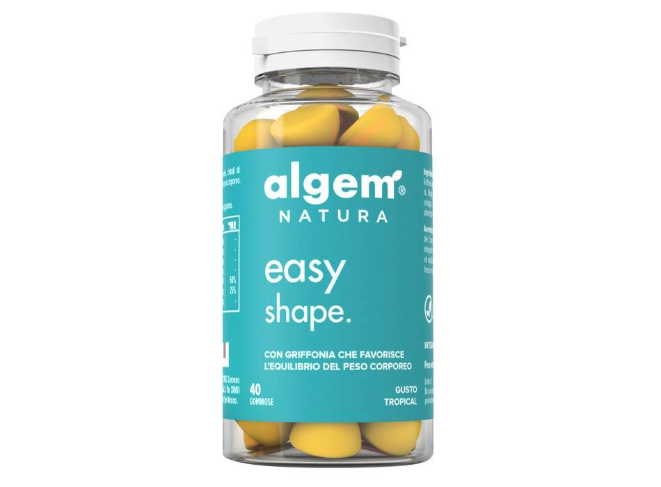 Algem Natura Easy Shape Integratore per il controllo della fame 40 Caramelle