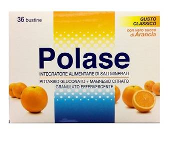 Polase Integratore Sali Minerali Gusto Arancia 36 Bustine