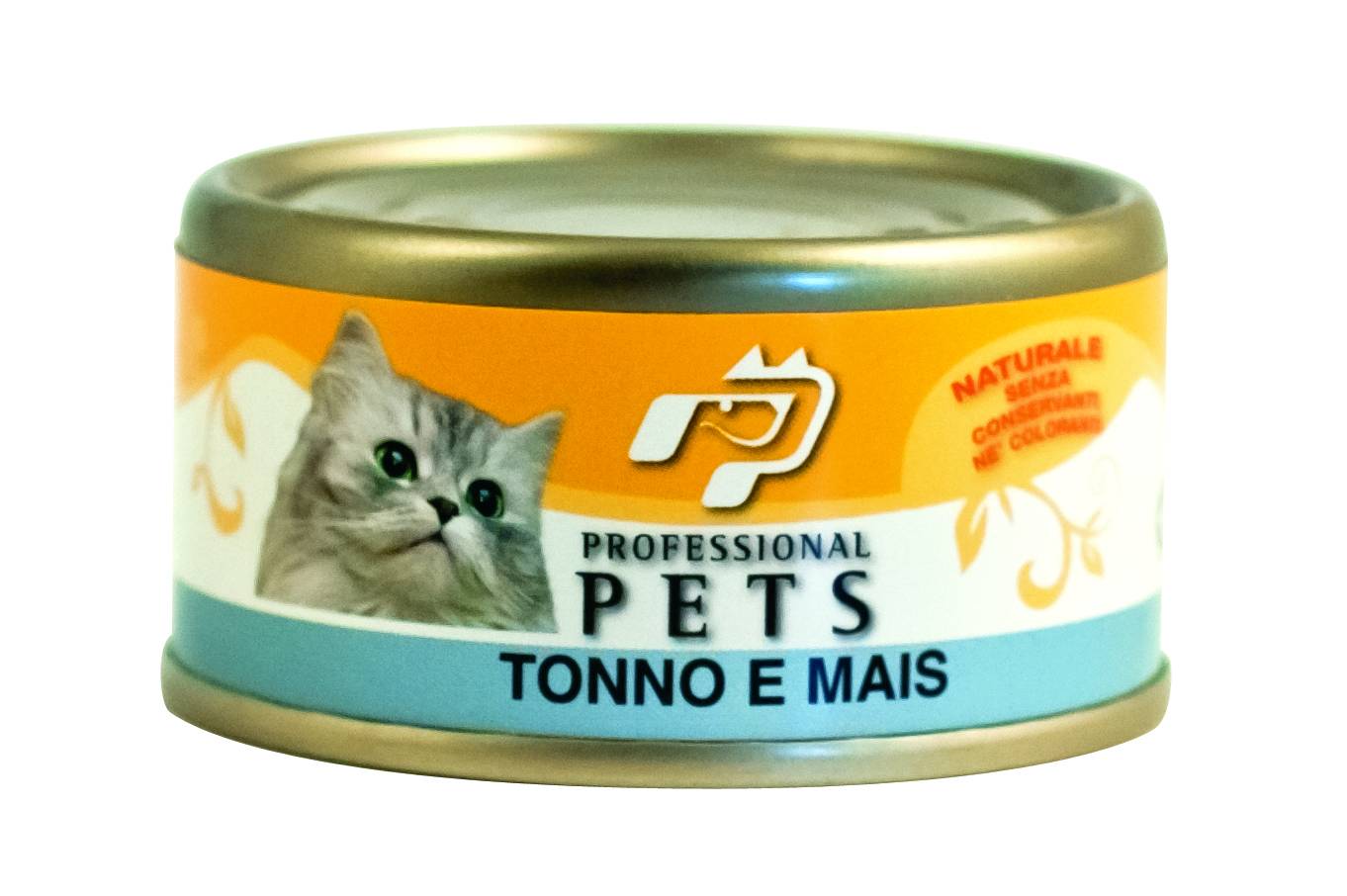 Professional Pets Cibo umido per gatti Tonno e Mais 70 g