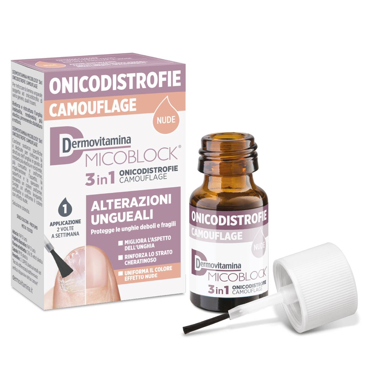 Dermovitamina Micoblock 3 in 1 Onicodistrofie Camouflage 8 ml