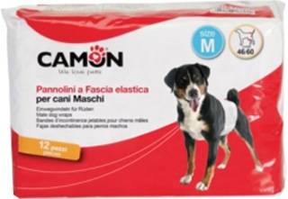 Camon Pannolini a fascia per cani maschi Misura 3