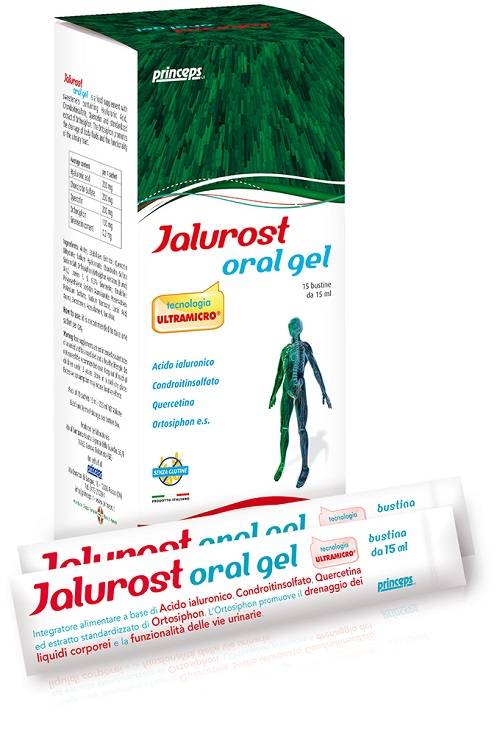 Jalurost Oralgel Integratore drenante per le vie urinarie 15 Stick Pack x 15 ml