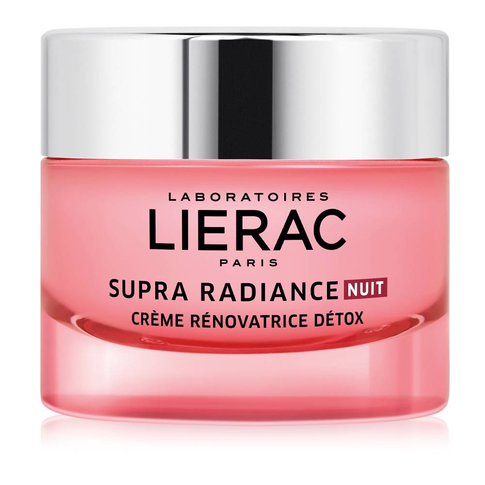 Lierac Supra Radiance Crema Viso Detox Antietà Rinnovatrice Notte 50 ml