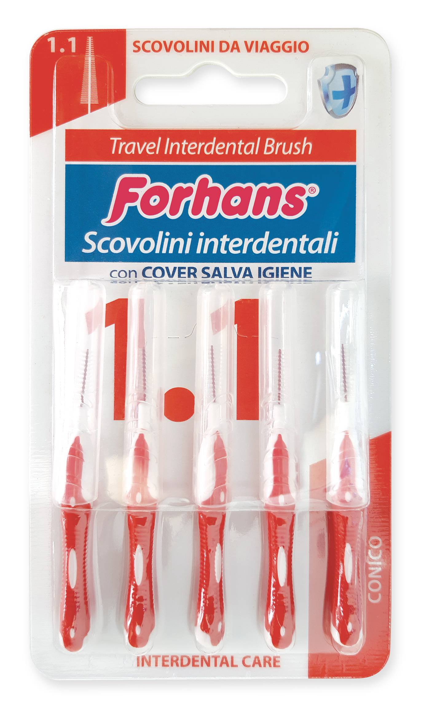 Forhans Travel Interdental Brush Scovolino 1.1 5 pezzi