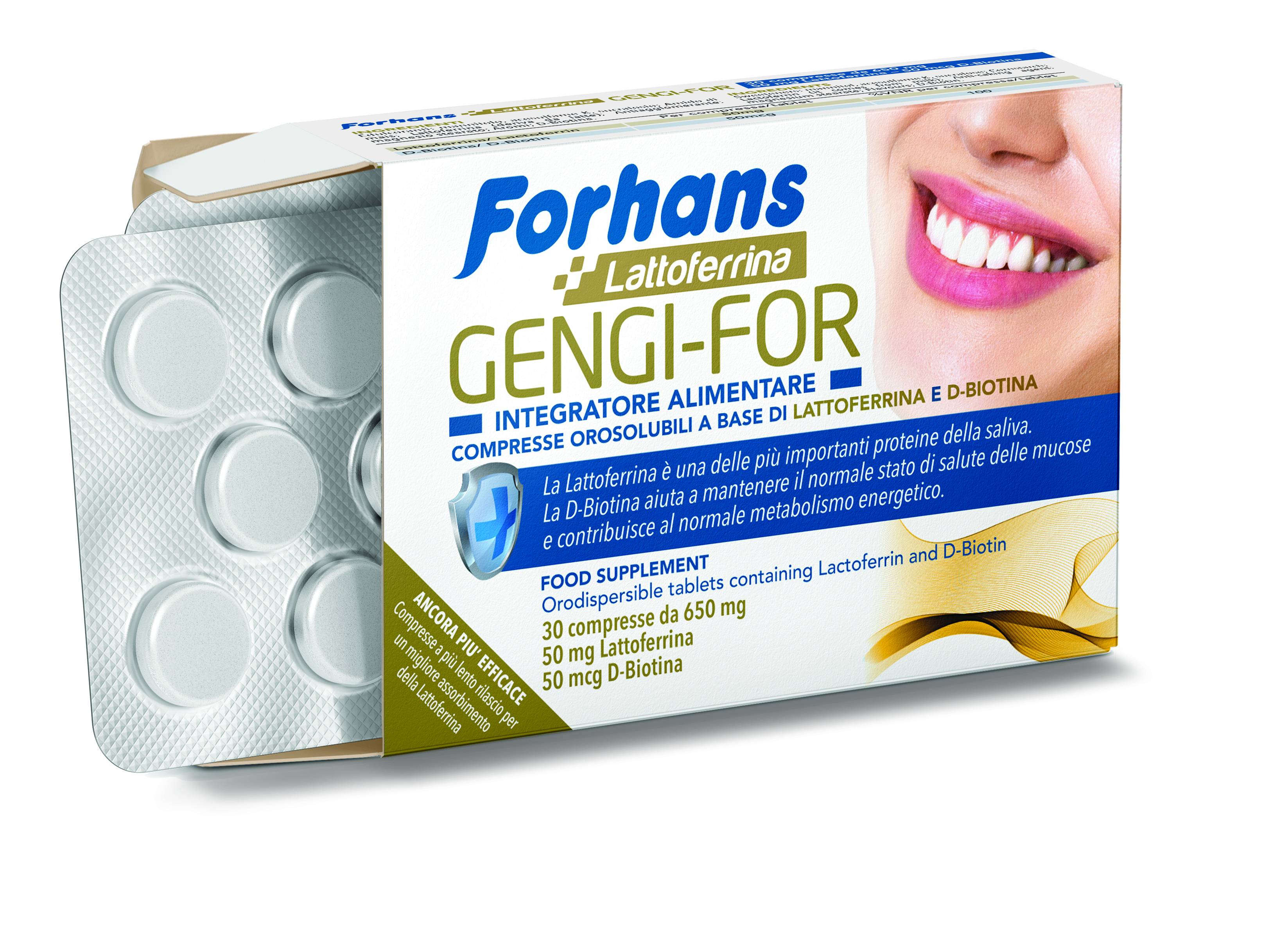 Forhans Gengi For Integratore per Contrastare la Gengivite