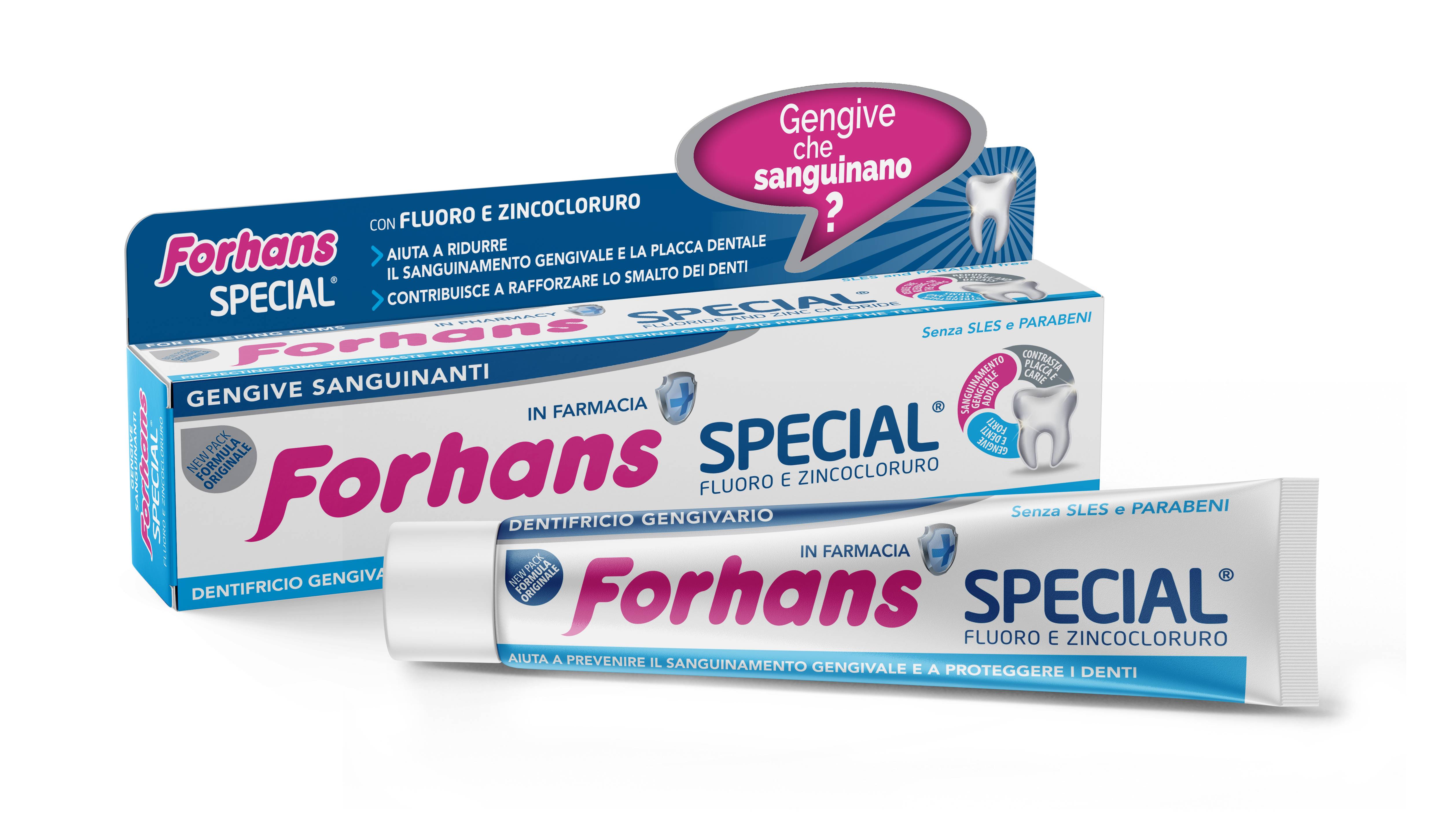 Forhans Special Dentifricio Gengivario 75 ml