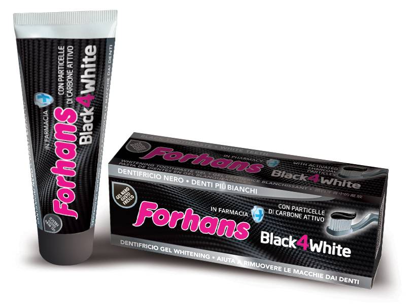 Forhans Black4White Dentifricio