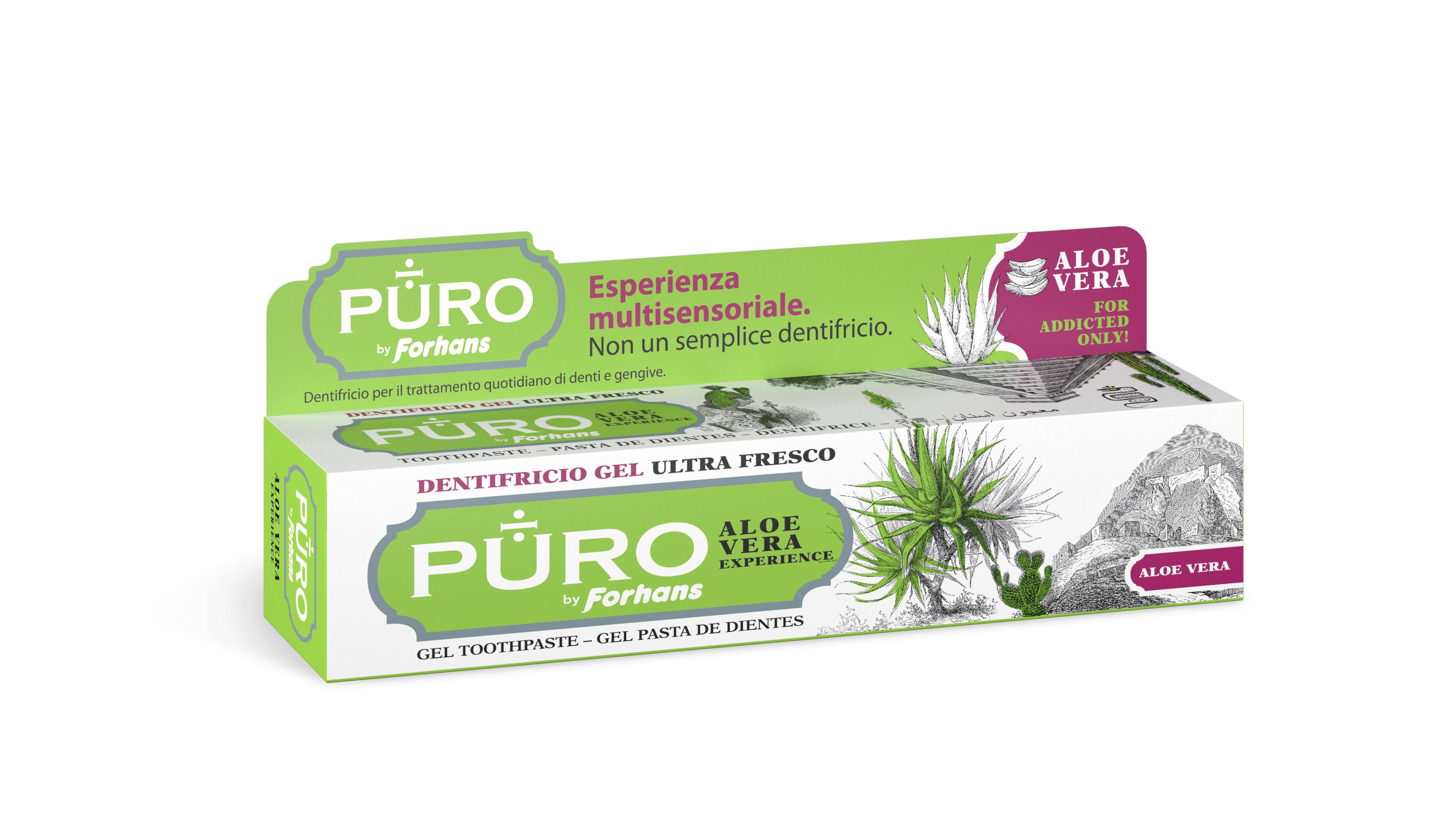 Forhans Puro Gusto Aloe Dentifricio 75 ml