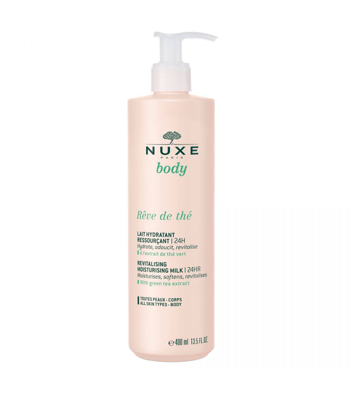 Nuxe Rêve de Thé Latte Idratante Rivitalizzante 400ml