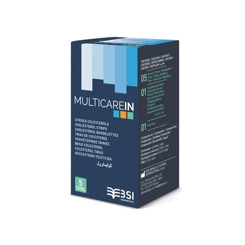 MultiCare Strisce Colesterolo 5 Pezzi