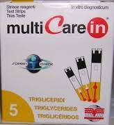 MulticareIN Strisce Trigliceridi 5 Pezzi