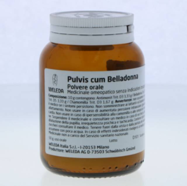 Weleda Pulvis Cum Belladonna 50 g