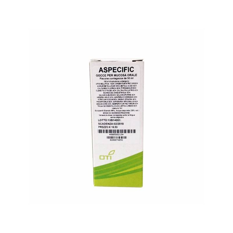 Oti Aspecific Composto Gocce 50 ml Soluzione Idroalcolica