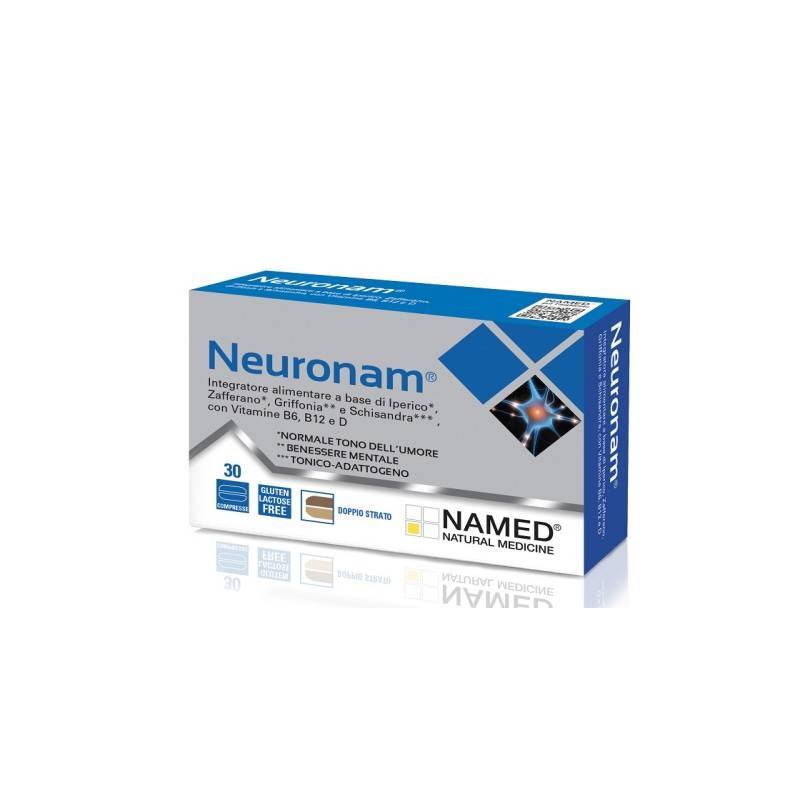 Named Neuronam Integratore per Benessere Mentale 30 Compresse
