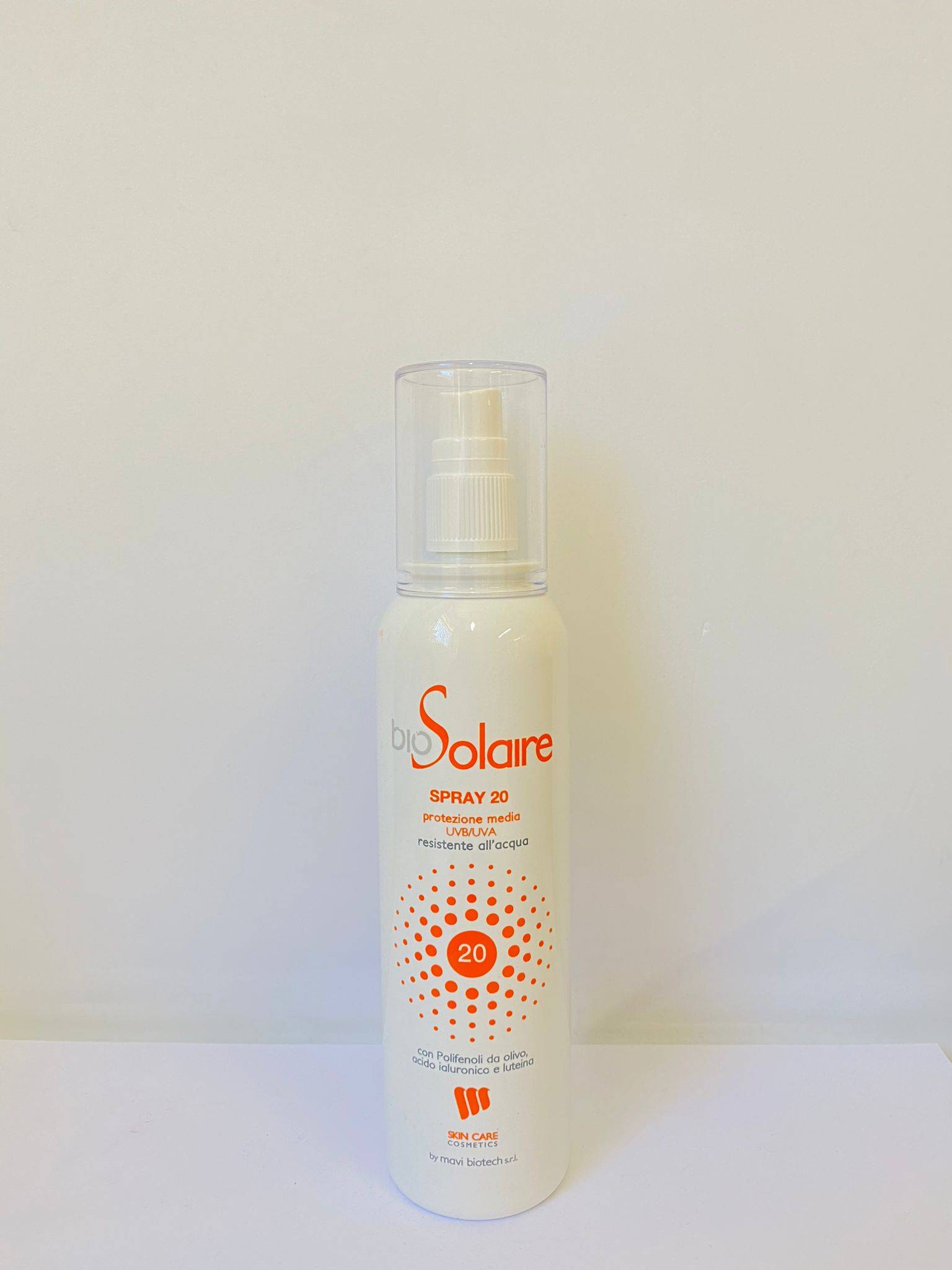 Mavi Biotech Biosolaire Spray 20 Protezione Solare Media SPF 20 200ml
