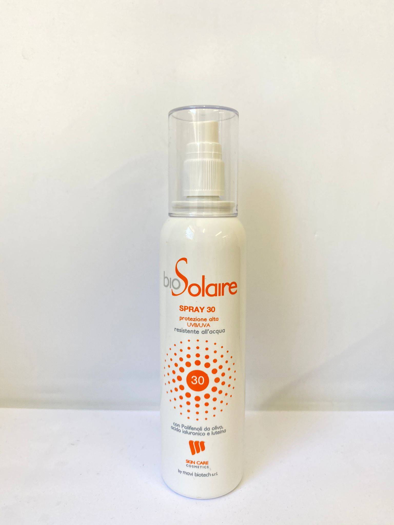 Mavi Biotech Biosolaire Spray 30 Protezione Solare Alta SPF 30 200ml