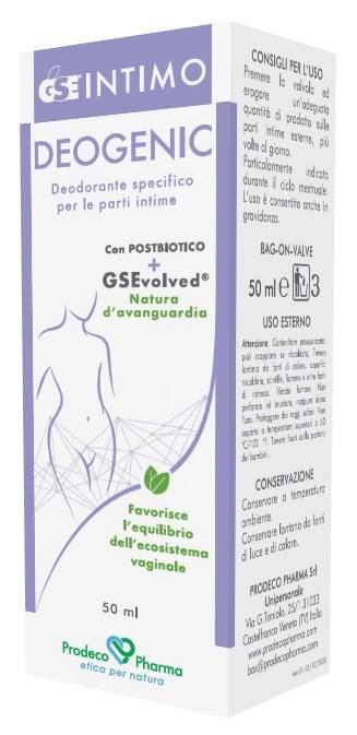 Prodeco Pharma GSE Intimo Deogenic Spray per igiene intima 50 ml