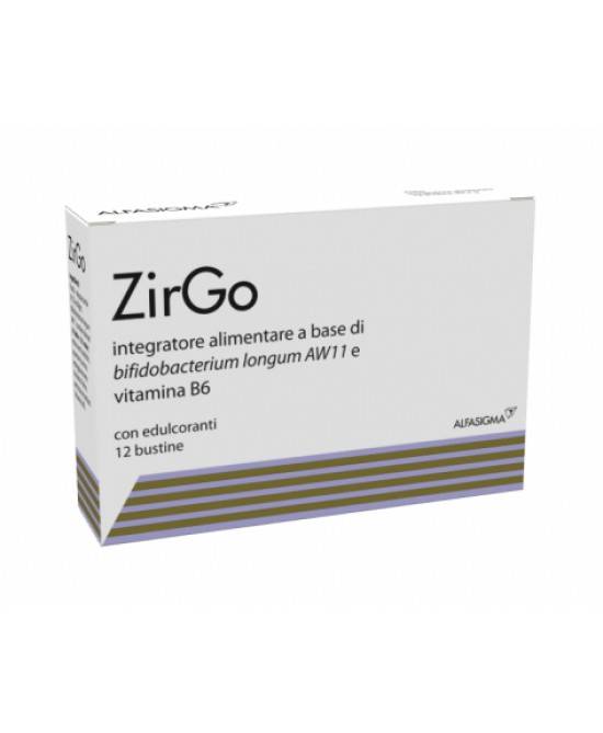 Alfasigma Zirgo Integratore di Fermenti Lattici 12 Bustine
