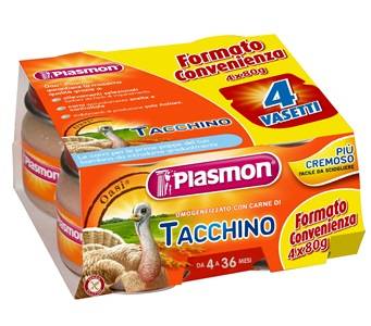 Plasmon Tacchino Omogeneizzato 4 x 80 g