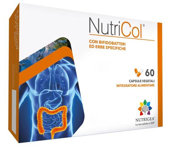 Nutrigea NutriCol Integratore per L'Intestino 60 Capsule Vegetali