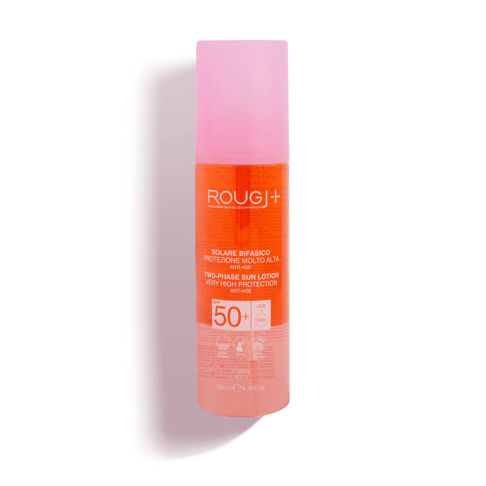 Rougj Solare Bifasico SPF50+ Anti - age 200 ml