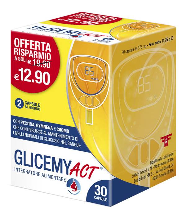 Linea Act Glicemy Act Integratore per la Glicemia 30 capsule