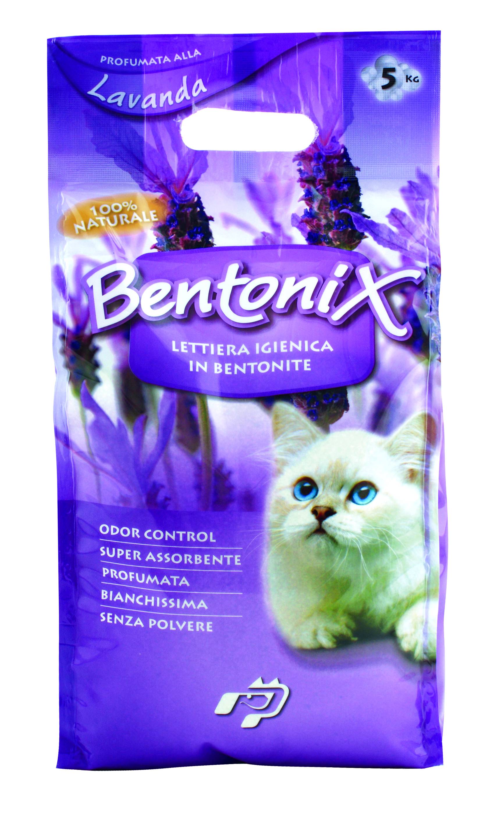 Professional Pets Bentonix Lettiera in Bentonite alla Lavanda 5 Kg